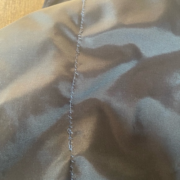 Vintage Guys Actionwear Snowmobile Outdoor Winter Suit Size XL Blue White As is - Picture 6 of 16